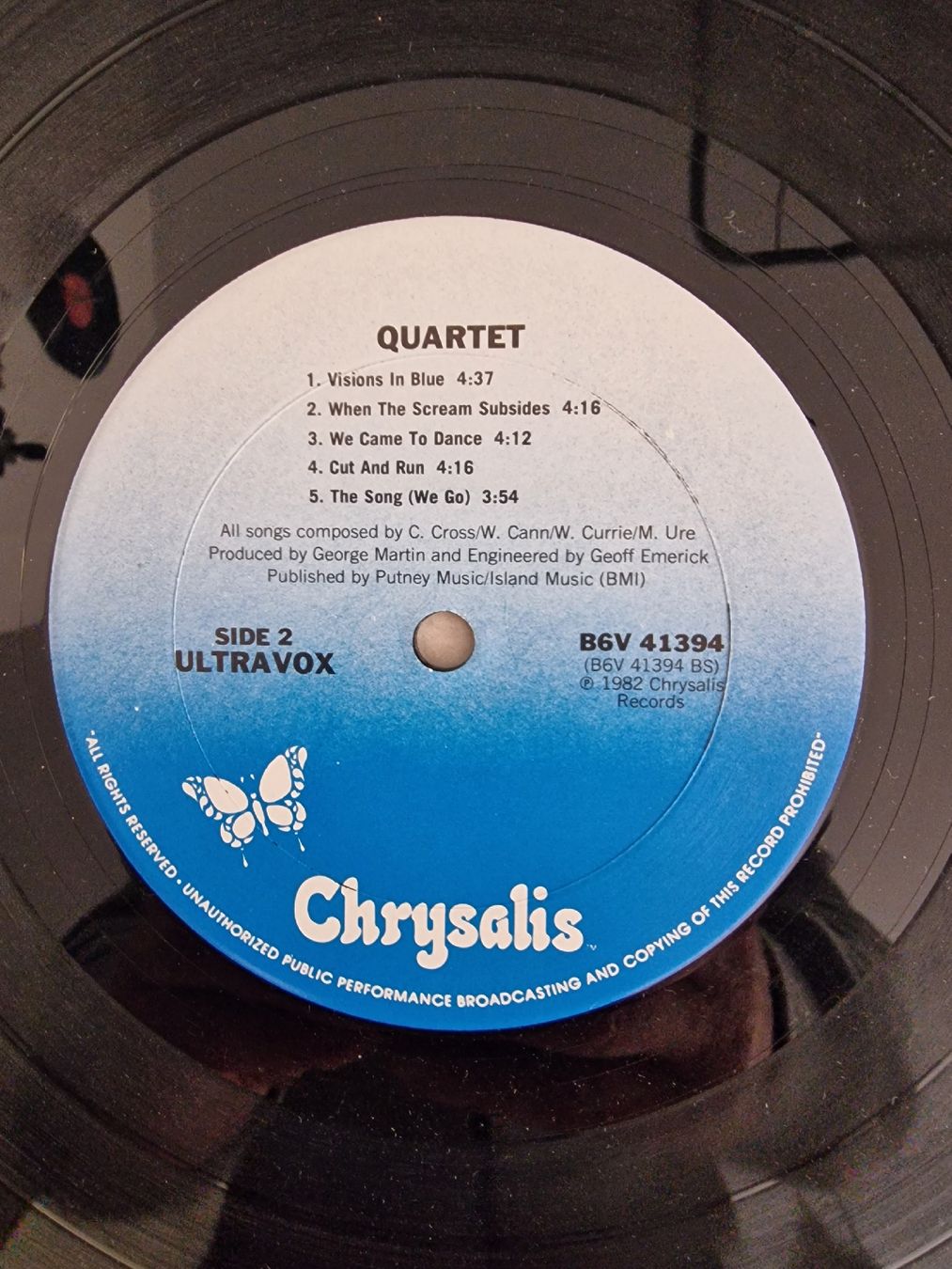 Dischi in vinile: Ultravox - Quartet – Usato da Pfaffnau venduto da gunport 1