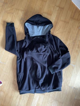 kuschlige Fleece Tragejacke Gr. M