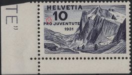 PJ 10 Rp. Wetterhorn - ABART Farbfleck über PRO