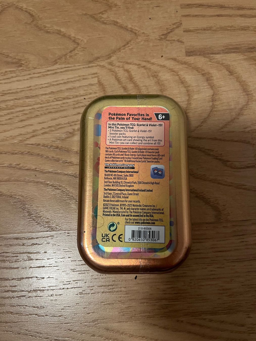 Pokémon Sammelbilder & Trading cards: Pokemon 151 Mini Tin – Neu und originalverpackt aus Ueberstorf von SpeedyBoat 1