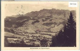 Schwanden mit Sigriswilergrat