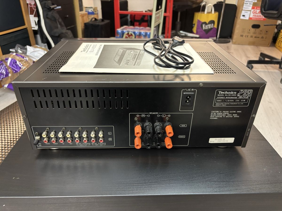 Technics Amplificateurs: Technics SU-V650 Verstärker – Défectueux à Au ZH par 64impala 1