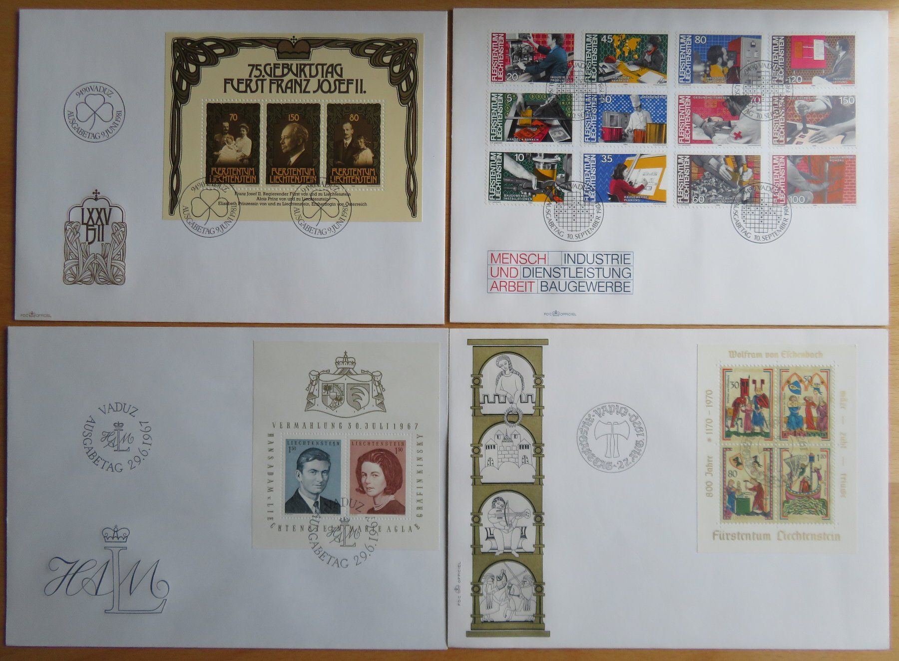 Tutti i francobolli: Liechtenstein Ersttagsbriefe FDC 1963 - 2022 komplett – Nuovo e nell'imballaggio originale da Vaduz venduto da muro100 3