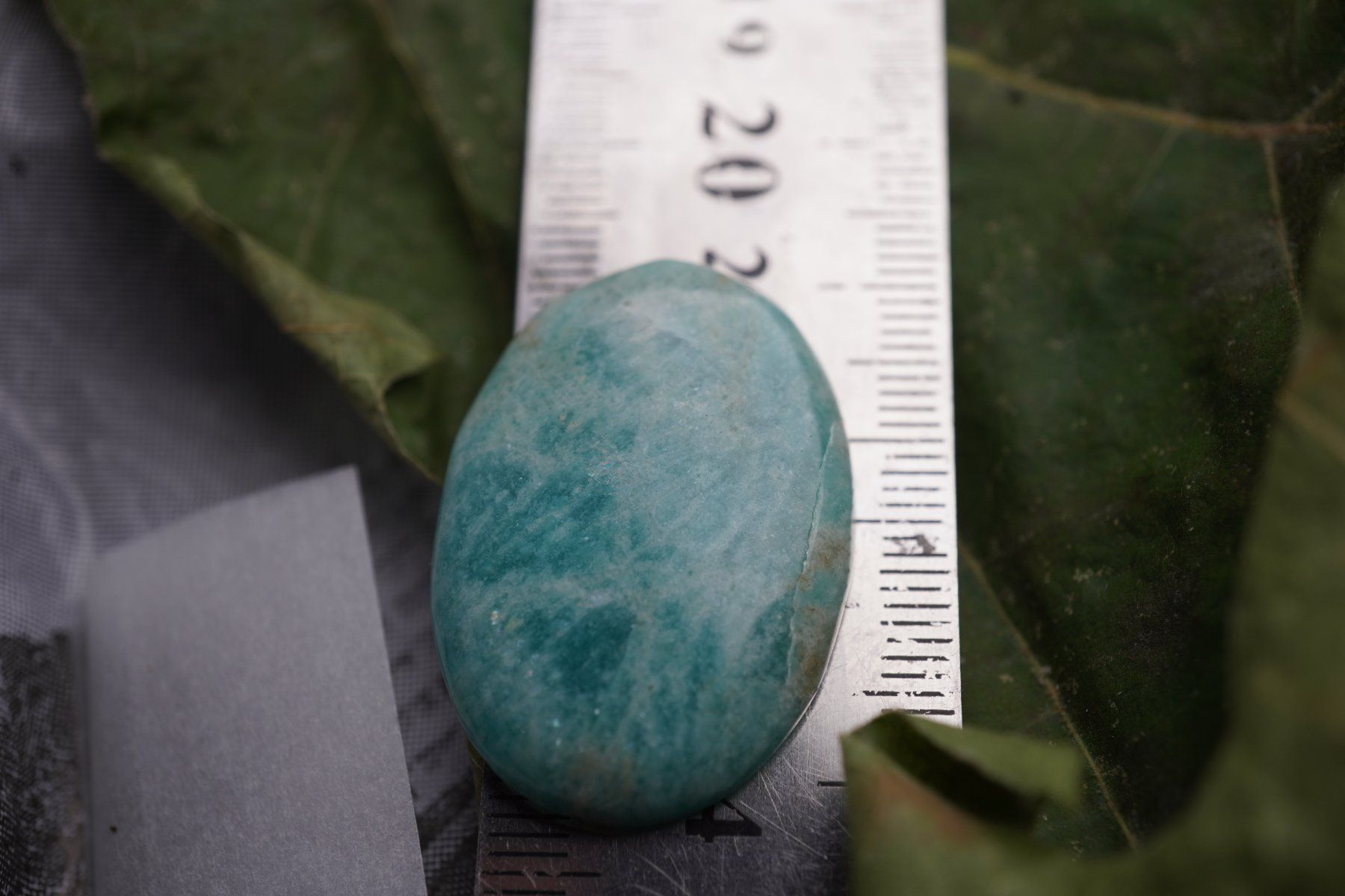 Minerali & Pietre curative: Amazonit       Cabochon 39ct  ab 1.- – Nuovo e nell'imballaggio originale da Eschenbach SG venduto da topstone 1