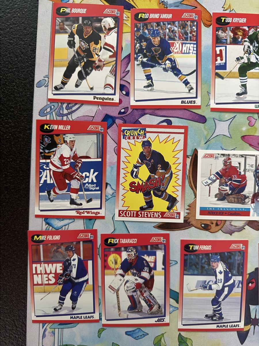 NHL Carte collezionabili: Hockey cards Score 91 14x – Usato da Uvrier venduto da sauma85 1