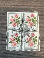 Schweiz Briefmarke Pro Juventute 1982, Viererblock, Top!