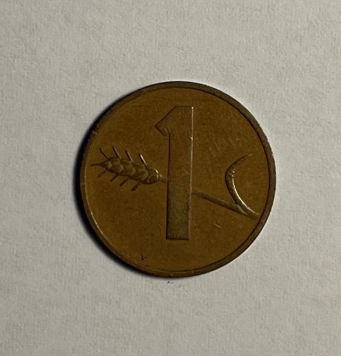 Tutti le monete: 1 Rappen Münze 1983 – Usato da Reiden venduto da nepeta12