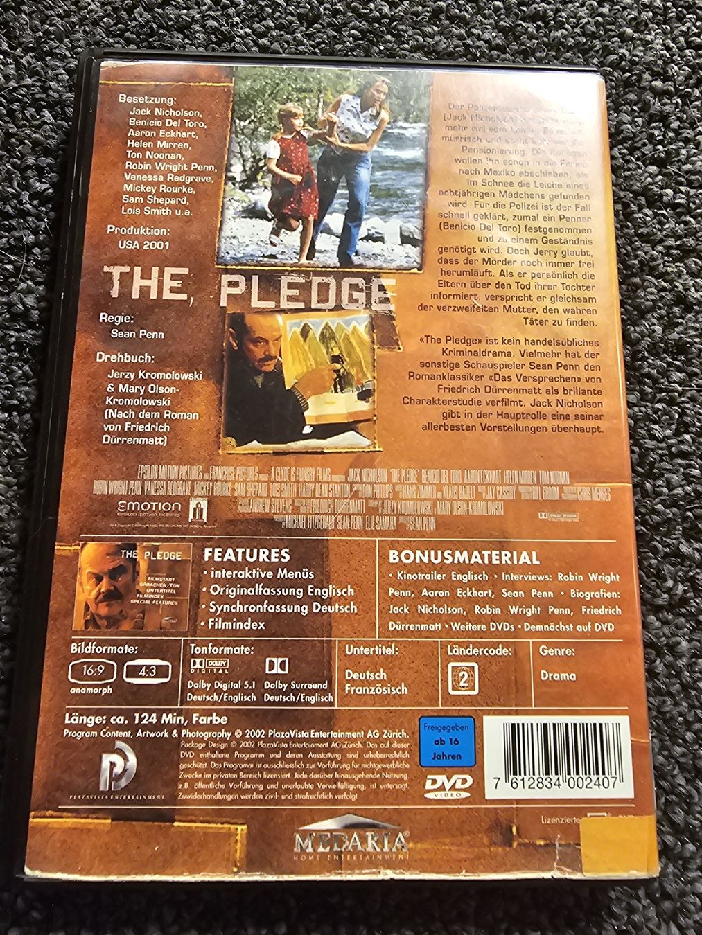 Tutti i DVDs: The Pledge (21162) – Usato da Ruswil venduto da jan_bxl5 1
