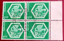4 er Block Nr.538 mit Stempel   