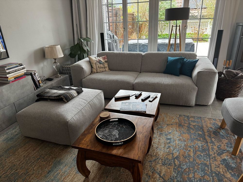 Divani: 3-Sitzer Sofa + Polsterhocker HUDSON - NEU – Nuovo (secondo la descrizione) da Islisberg venduto da MarieMarto 2