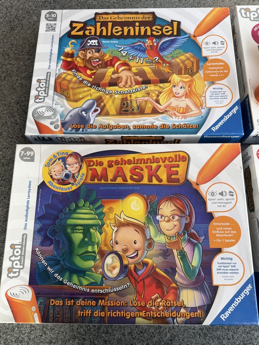 Tiptoi Giochi: Tip Toi Spiele Set mit Stift – Usato da Deitingen venduto da Himhip 1