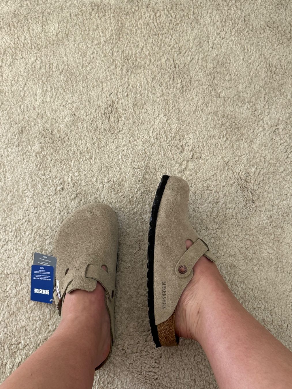 Birkenstock Scarpe da donna: NEUE Birkenstock Boston Clogs, Gr. 39, beige – Nuovo e nell'imballaggio originale da Steinmaur venduto da kub_2blv 2