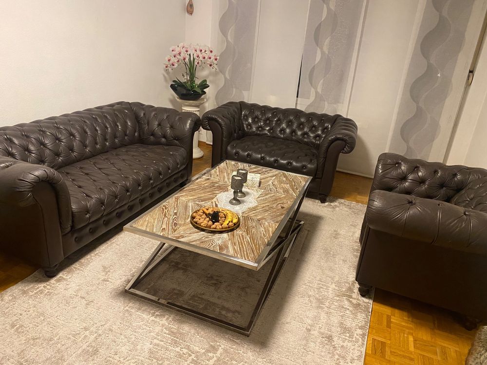 Fabelhafte Chesterfield Sofa 3 2 1 Gnstig Ebenbild