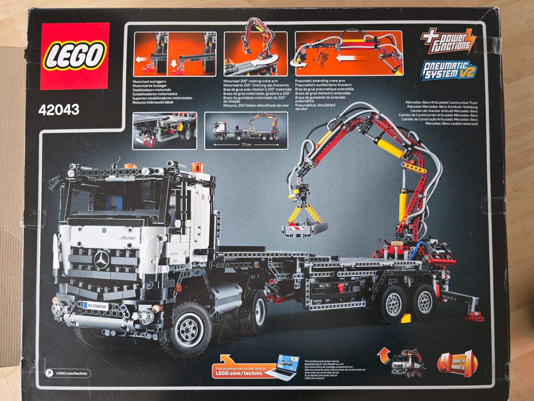 Lego Kit di costruzioni: LEGO technic - Mercedes-Benz Arocs – Usato da Zürich venduto da uwe_t95r 3