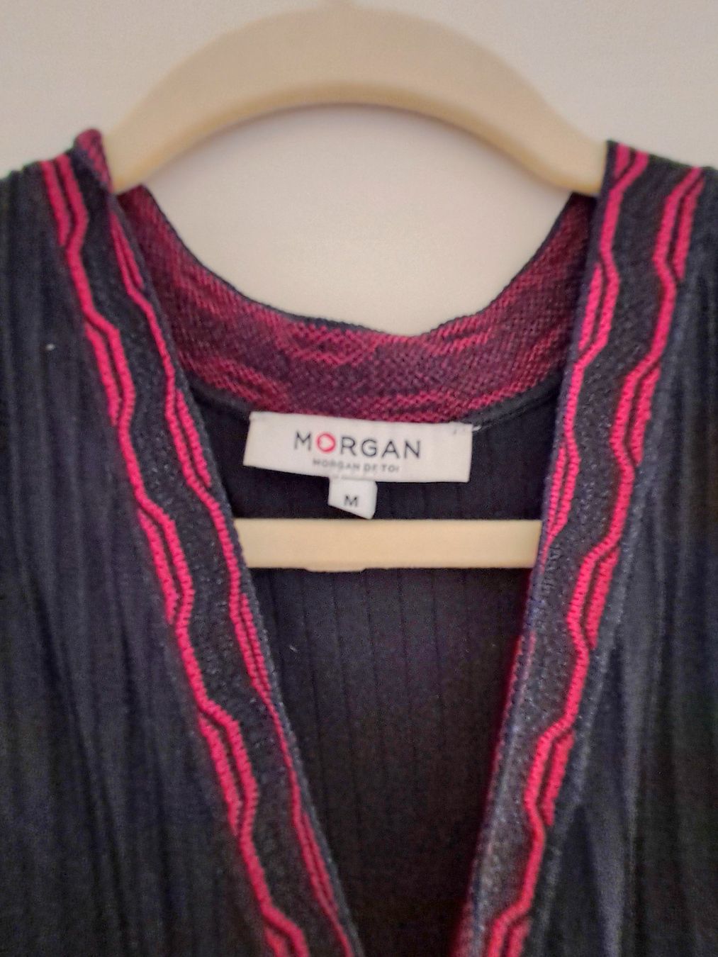 Morgan Vestiti: Robe Morgan noire et rose taille M – Usato da Aubonne venduto da erinrose 1