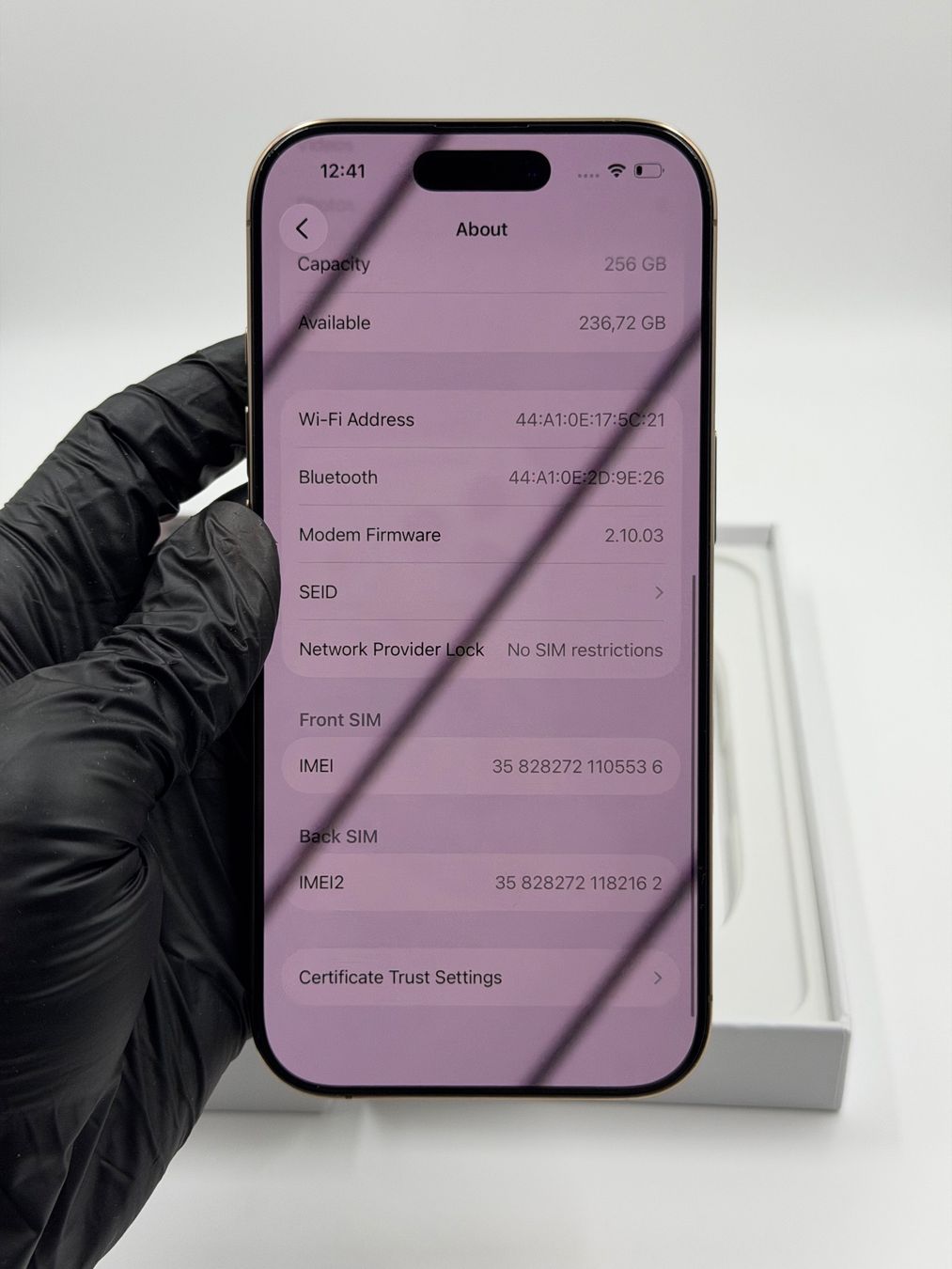 Apple Telefoni cellulari / Smartphones: iPhone 16Pro 256gb Gold Top Zustand – Nuovo (secondo la descrizione) da Chur venduto da ReplaceHub 8
