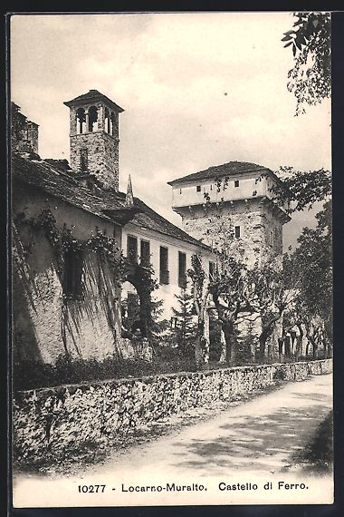 Cartoline postali: AK Locarno-Muralto, Castello di Ferro – Usato da Berlin venduto da bartko-reher
