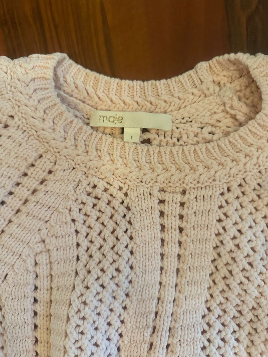 Maje Pullover & Sweatshirts: Maje Sommerpulli Gr.1, rosa, kaum getragen – Gebraucht aus Zürich von sop_y86b 2
