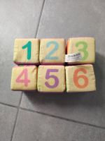 6 Stoffwürfel für Kinder - Zahlen, ABC, Tiere, Formen