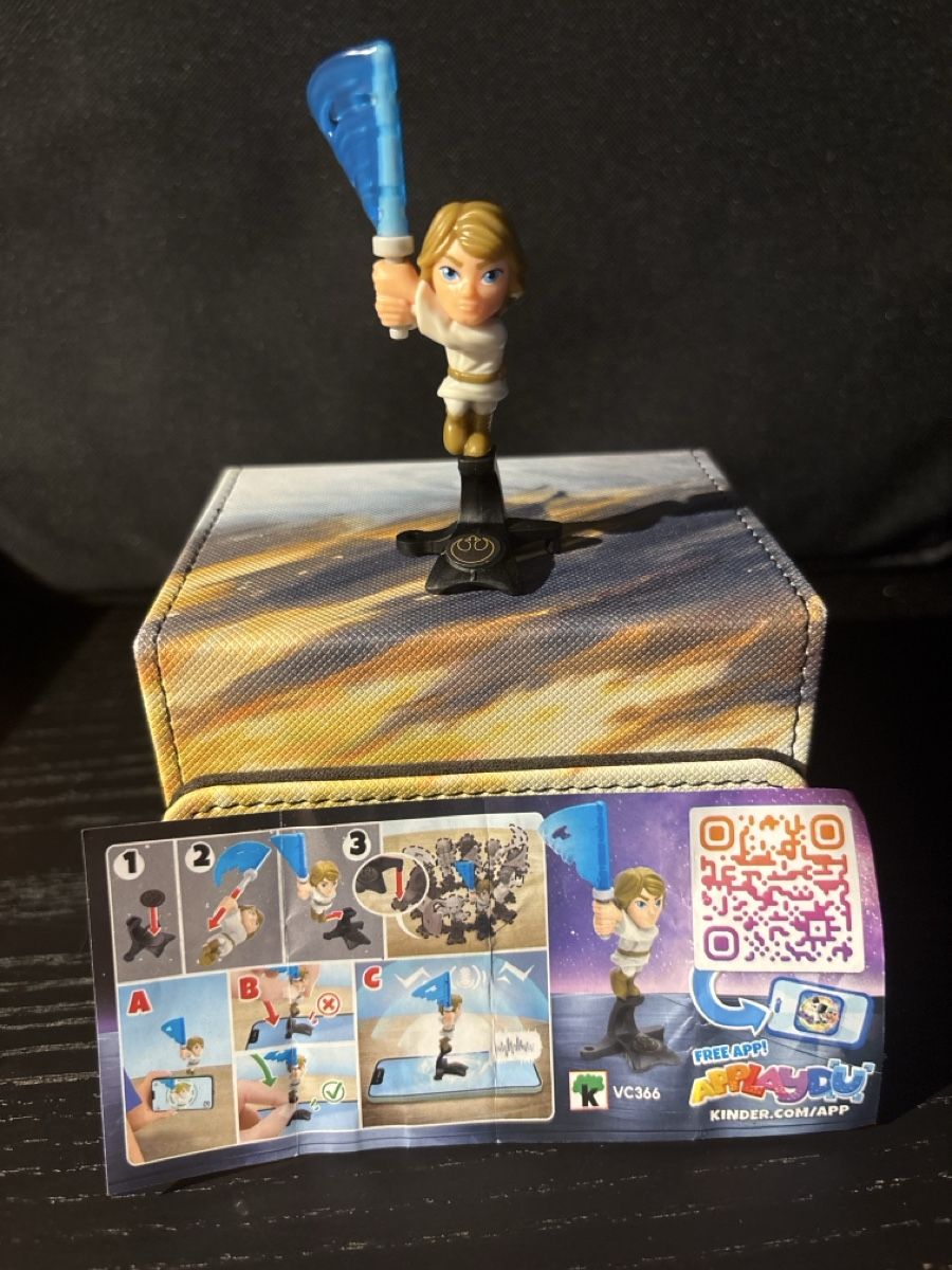 Star Wars Figuren: Star Wars Luke Skywalker Figur, komplett mit Zettel! – Neu und originalverpackt aus Köniz von Vamp-Wer