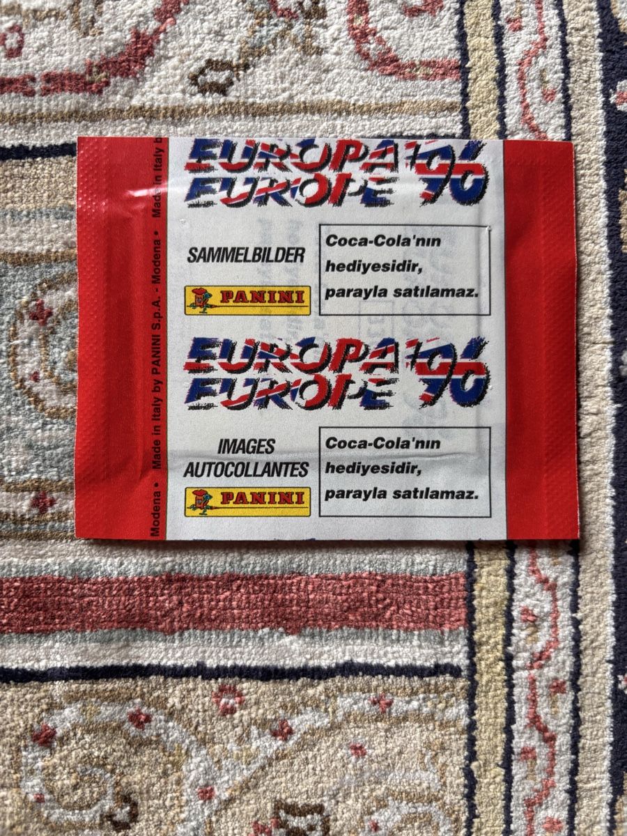 Panini Sammelbilder & Trading cards: Panini Euro 1996 Turkish Version – Neu und originalverpackt aus Hauptwil von rap_5lh5 1