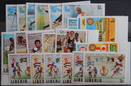 Liberia Lot mit modernen Werten **
