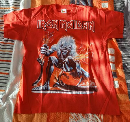 Iron Maiden (A Real Live One) T-Shirt L