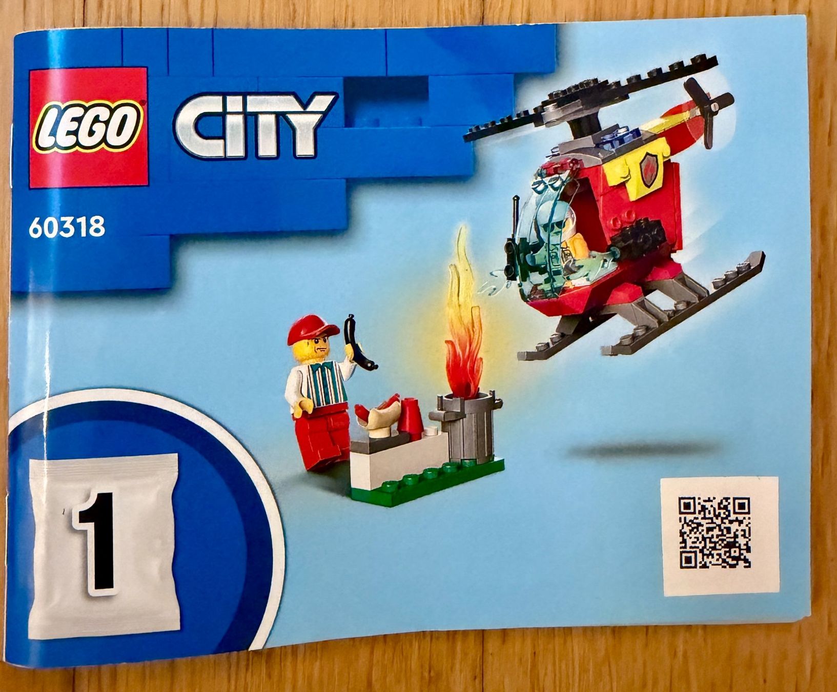 Lego Kit di costruzioni: Lego City 60318 - Fire Helicopter – Usato da Höri venduto da PSMarinho