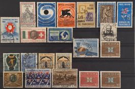 Italien 1962-1964 Lot 17 Werte Europa CEPT Gemischt ** / o
