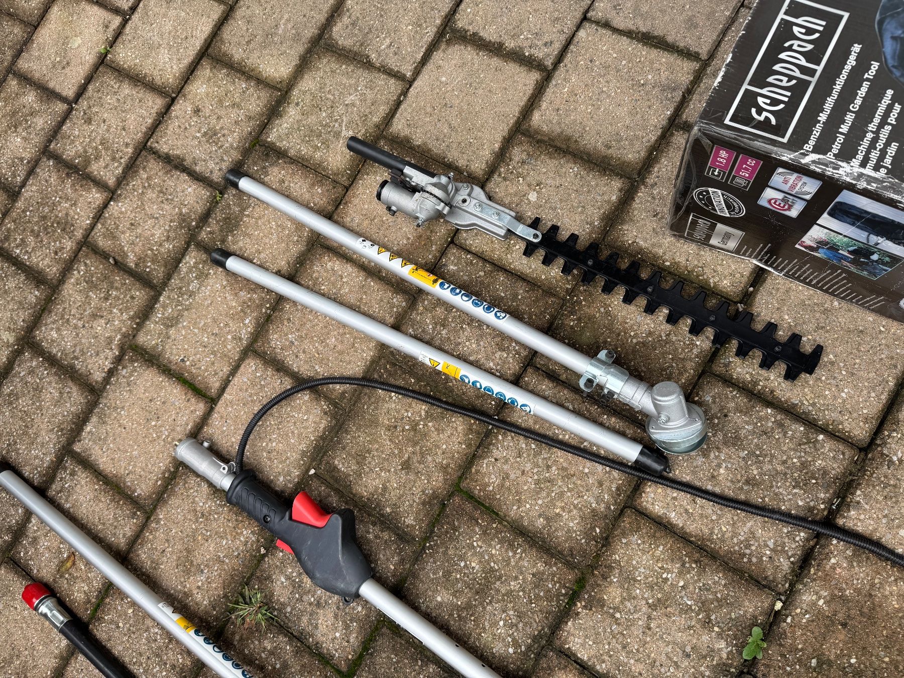 Scheppach Alle Maschinen: Benzin multifunktiongerät  scheppach neu Lieferung Gratis – Gebraucht aus Thun von altstadt-thun 4