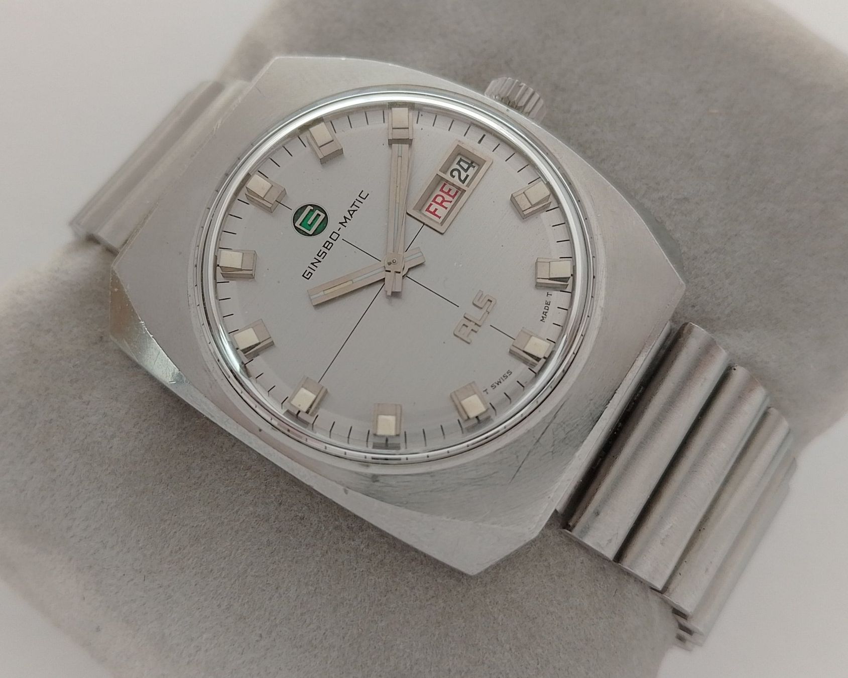 Ginsbo Watch Co Uhren: Ginsbo-Matic "ALS" Automatic 1970er Herrenarmbanduhr – Gebraucht aus Basel von Givens_Watches 1