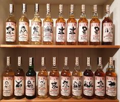 Bowmore, bis anhin komplette Wanted-Serie, von JWWW