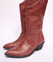 leather cowboy boots