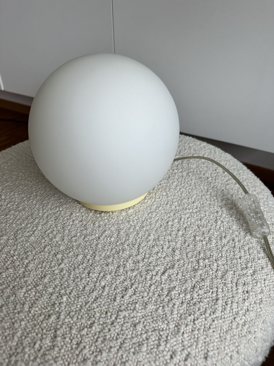 Lampade: Weisse Milchglas Farbwechsel Lampe – Usato da Baden venduto da Marytumby