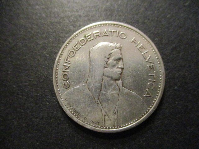 Tutti le monete: 5.- Fr 1932 Superbe pièce  Superbe qualité – Usato da Lovens venduto da Jelmi 1