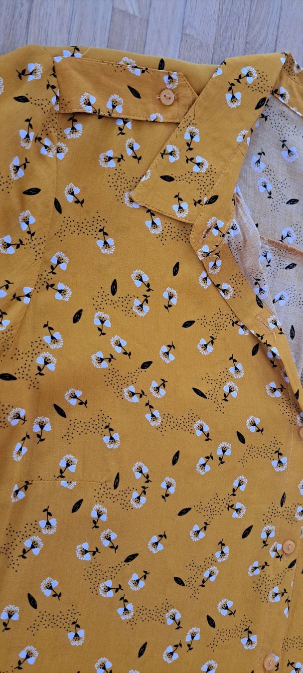 Blusen: Blouse bohème jaune moutarde – Neu (gemäss Beschreibung) aus Le Mont-sur-Lausanne von olatiu 1