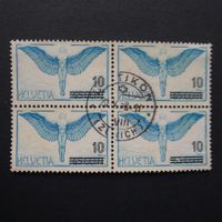 1936 Nr. F22.1.11 4er Block gestempelt
