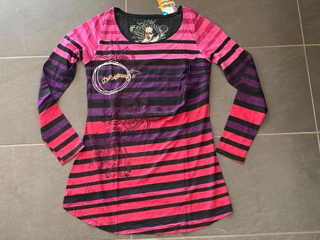 tolles Langarmshirt DESIGUAL Rainbow collect. Gr.M **NEU**