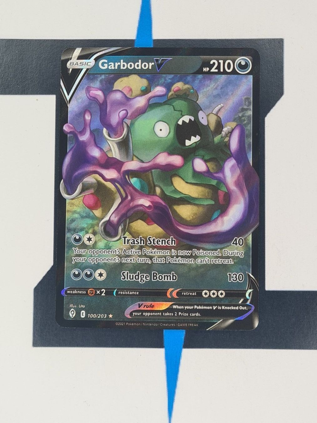 Pokémon Carte collezionabili: Garbodor V EVS100 EN NM – Nuovo (secondo la descrizione) da Basel venduto da Zadoys