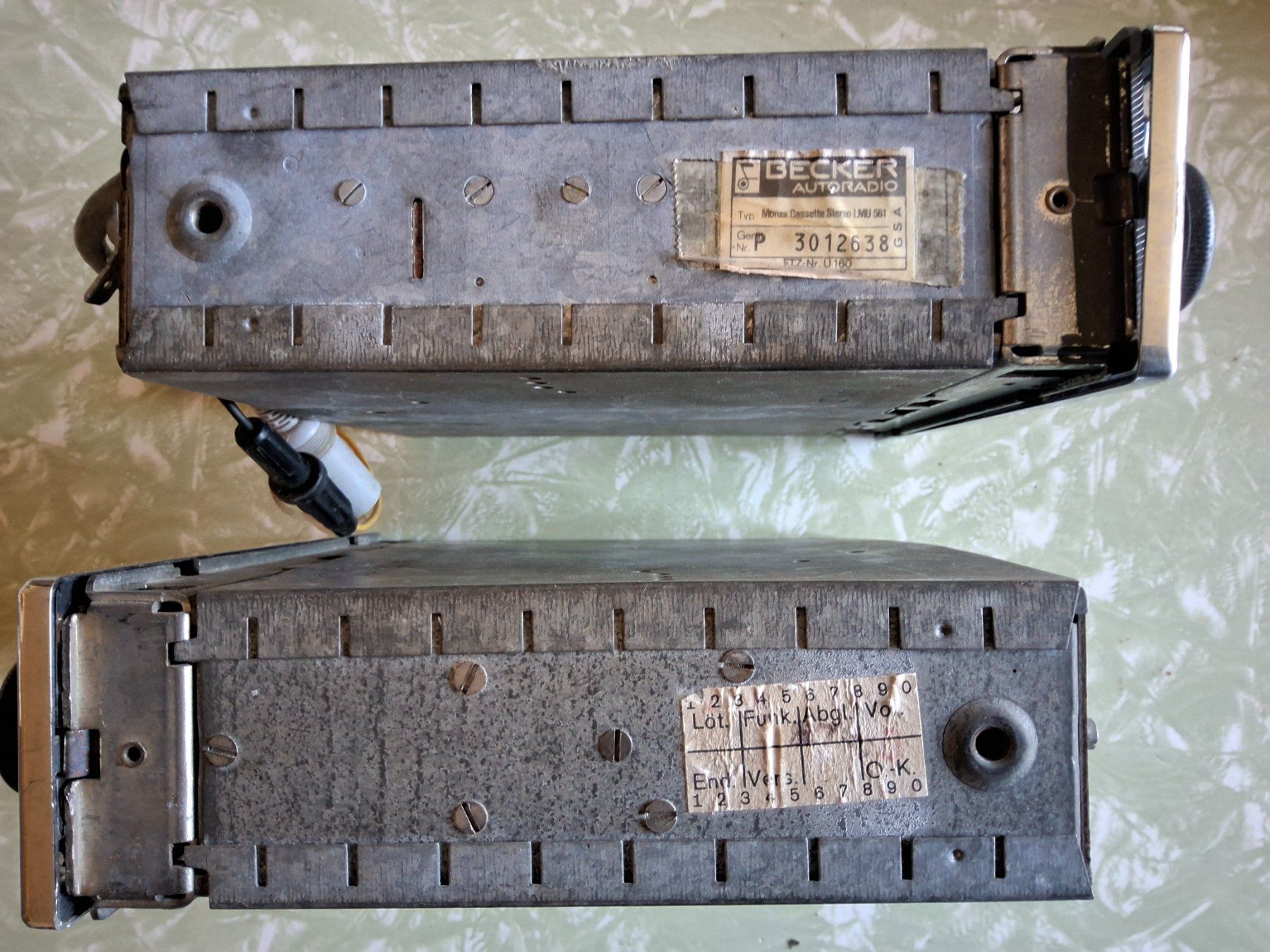 Becker Radio: Auto radio cassette BECKER Monza – Usato da La Brévine venduto da rover827 2