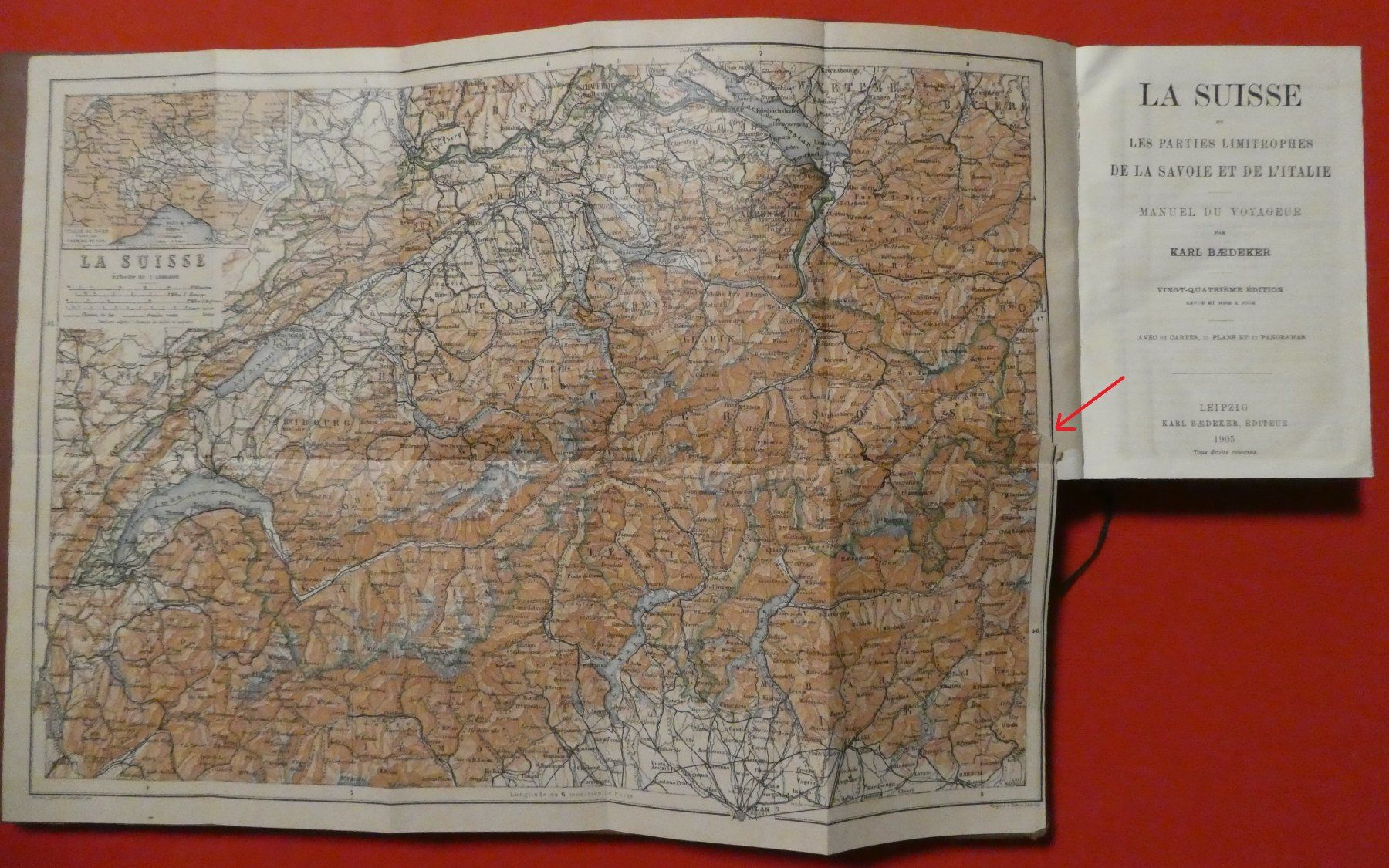 Libri: BAEDEKER SUISSE EDITION 1905 – Usato da Lugano venduto da gis_2qfj 3