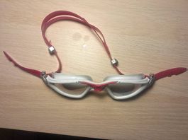 Schwimmbrille Aqua Sphere Kayenne Rot/weiss Einheitsgröße