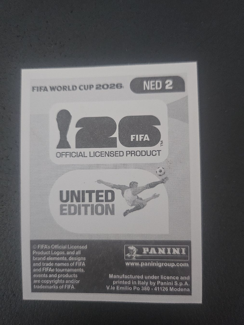 Panini Carte collezionabili: panini NED 2 – Nuovo (secondo la descrizione) da Croy venduto da sylvie1350 1