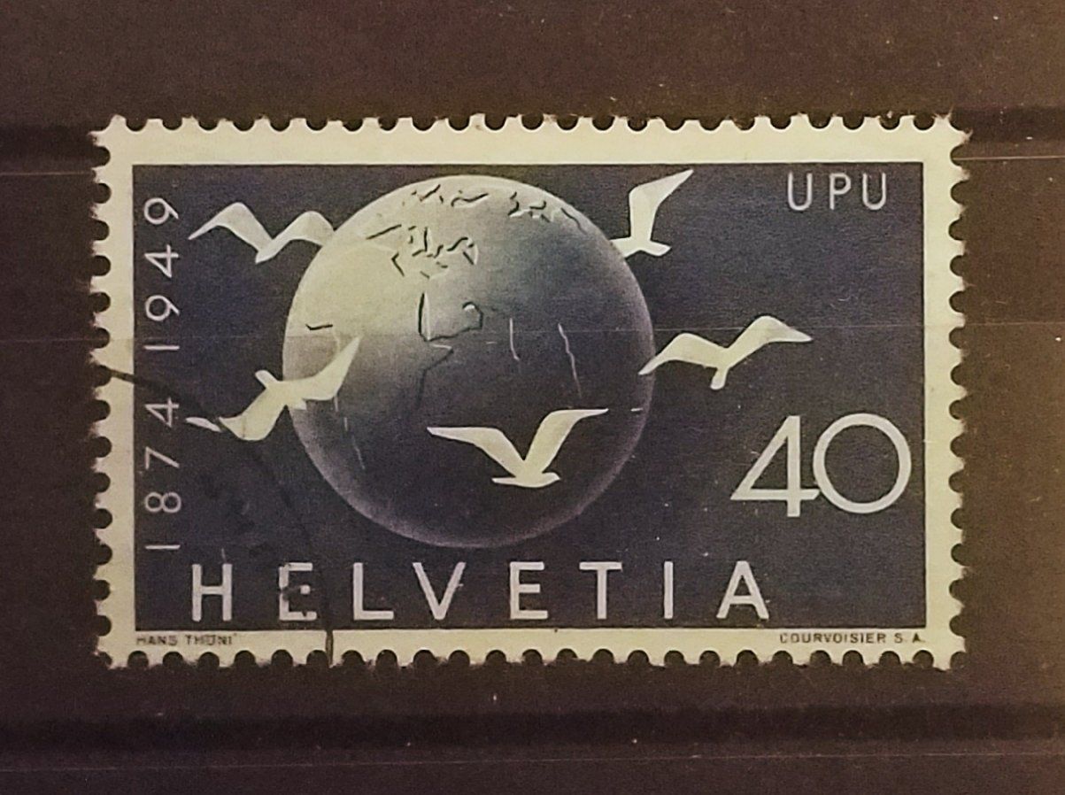 Tous les timbres: 630) Nr. 296, UPU Eckstempel – D'occasion à Baden par Eggi