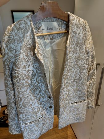 Blazer Ella Luna JAKET SAY Weiss/Gold Grösse M