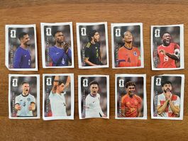 10 ( von 12 ) Coca Cola Panini WM 2026 Sticker Kleber Bilder
