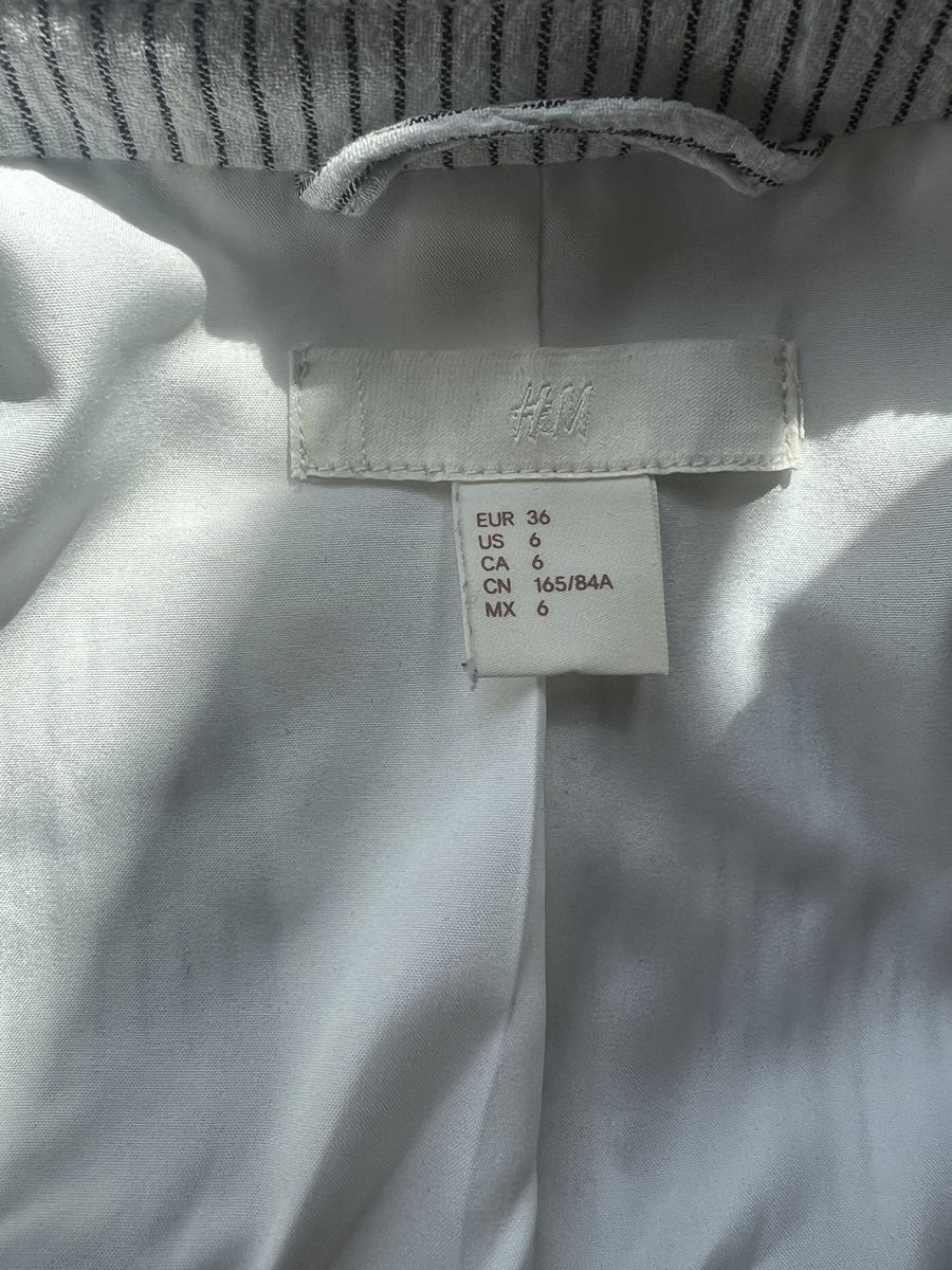 H&M Giacche: H&M Blazer, gestreift, Gr. 36, Frühlings-Look – Usato da Zürich venduto da Phoebeli 4