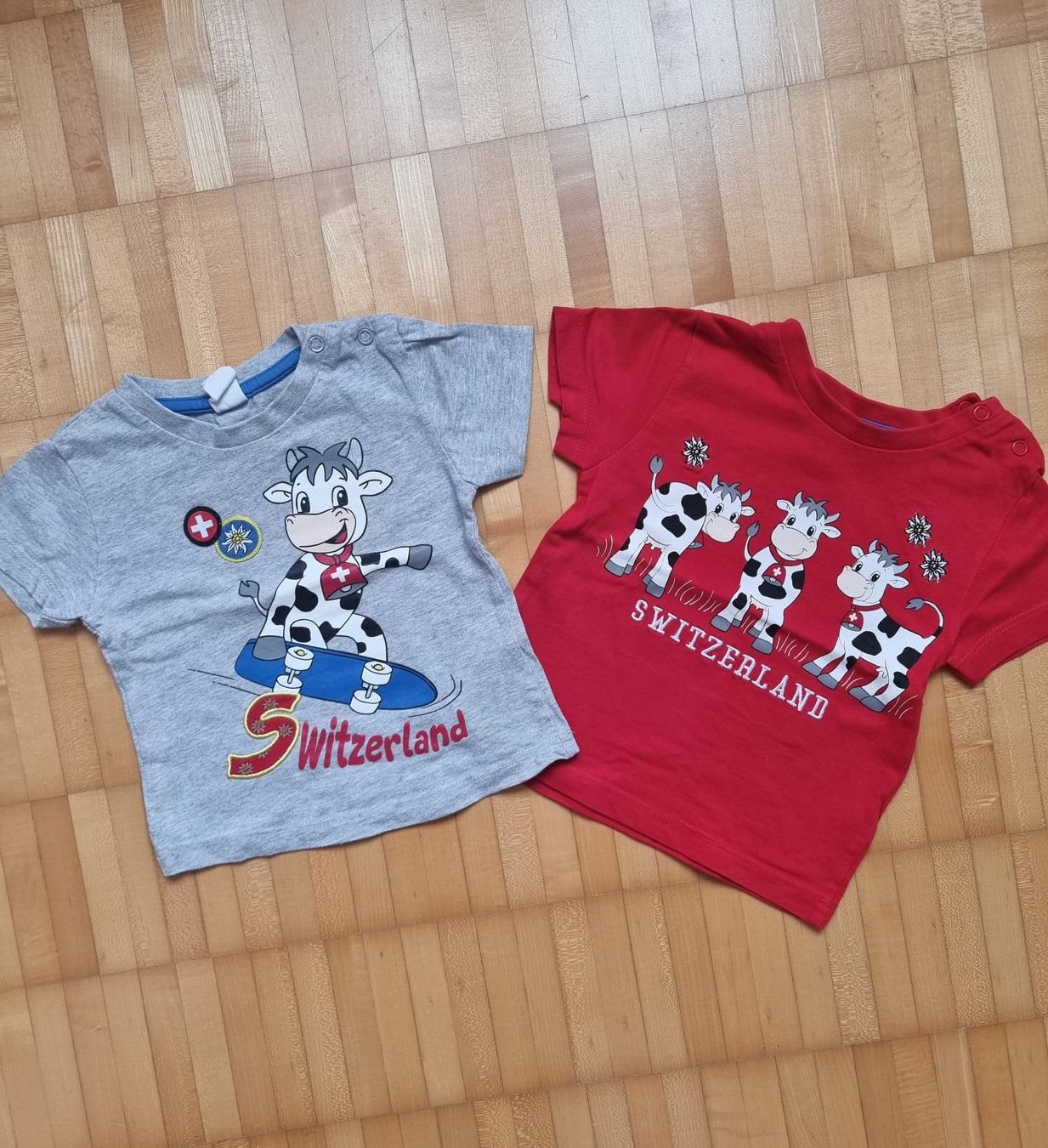 Camicie, Top & T-shirt: 2 T-Shirts "Swiss-Style" – Usato da Oftringen venduto da Tunertune