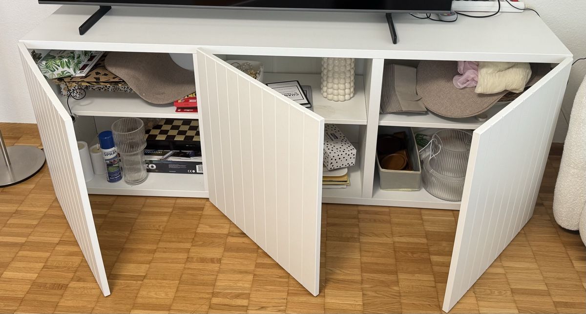 Ikea Mobili TV: Weisses Sideboard – Usato da Binningen venduto da Maydin1 2