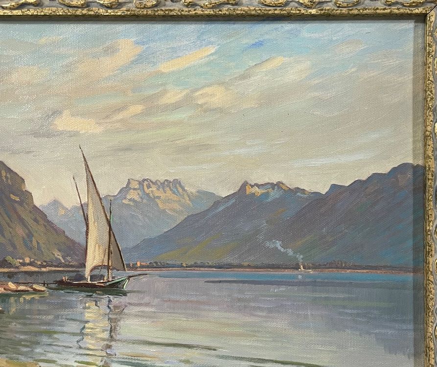 Eugenie Hainard Bechard (18821948) Gemälde Genfersee Kaufen auf